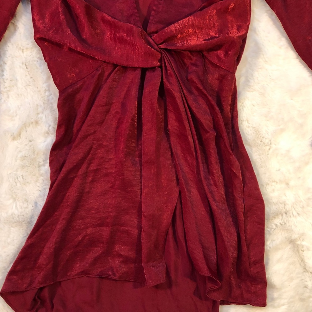 naked wardrobe Red Mini Dress, Size Small - Picture 5 of 10